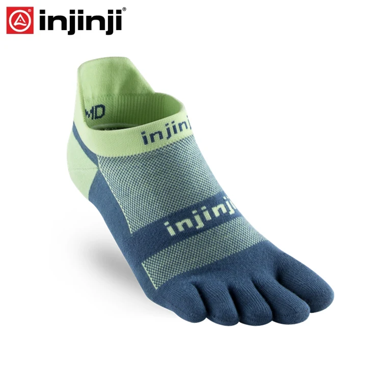 Injinji Toe socks Run OriginalWeight no-show носки для бега с пятью пальцами мужские