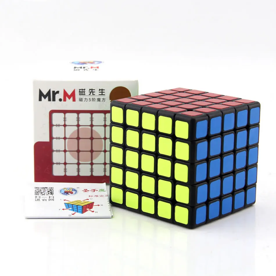 ShengShou Mr. M 5x5x5 Магнитный магический куб сенгсо 5x5 Магниты скорость головоломка антистресс Развивающие игрушки для детей