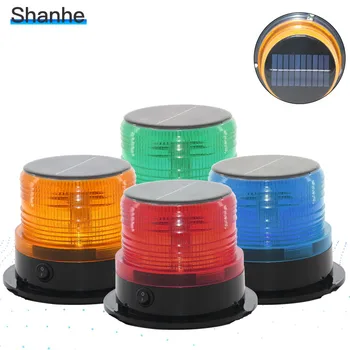 

Solar energy LED Ceiling school bus alarm light, car indicator flash alarm strobe light car warning light beacon