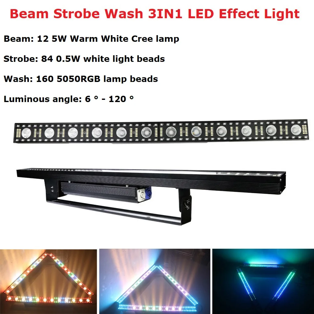 Профессиональный светодиодный настенный светильник 12X5W DMX светодиодная полоса