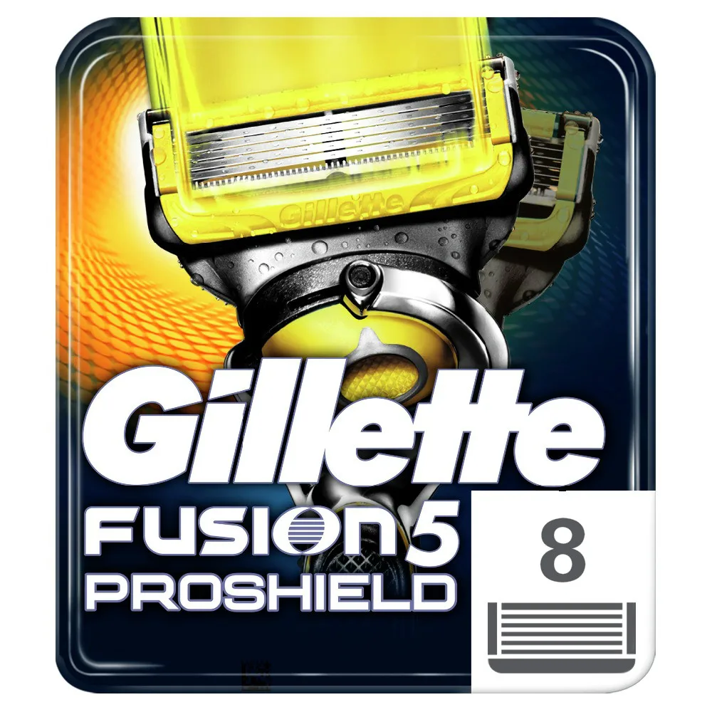 

Removable Razor Blades for Men Gillette Fusion ProShield Blade for Shaving 8 Replaceable Cassettes Shaving Fusion Cartridge