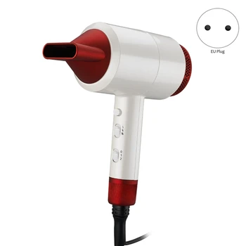 

1800W Thermostatic Negative Ion Hair Dryer For Professional Blow Dryer Powerful Electric Dryer WITH Mirror EU Plug