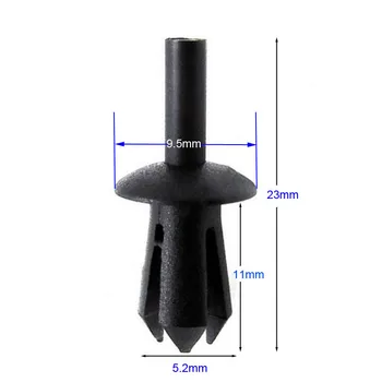

For BMW E34 E36 E39 E46 E60 Fender Liner Rivet Expanding Clip 50PCS Durable Fit