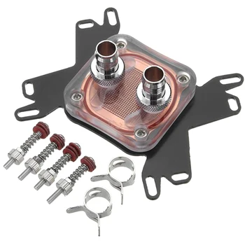 

Water Cooling Block for Intel LGA 1155 2011 AMD AM3 Copper CPU Cooler Heatsink for Computer CPU Radiator Intel Universal