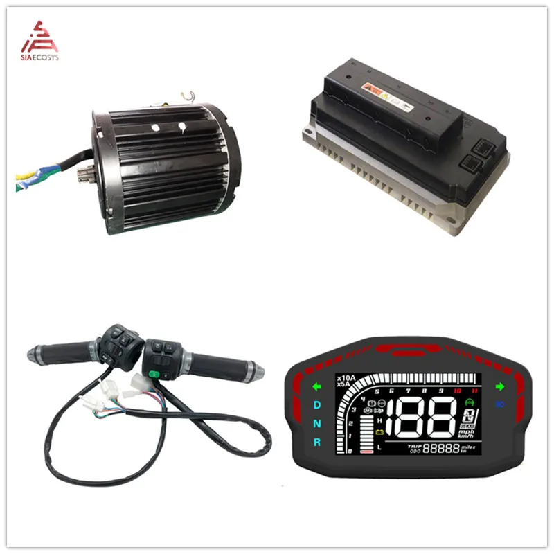 

QS 138 3000W mid drive motor with powerful EM200P 72V sine wave controller