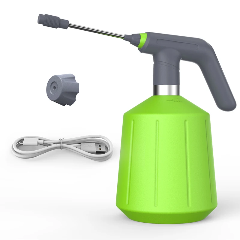 Garden Sprayer Watering Can Electric Sprayer Garden Sprinkler Water Spray Bottle Gardening Sprayer 2.5L Electric Plant Mist Spray Bottle Automatic Garden Watering Can Water Sprayer Sterilization Car Wash