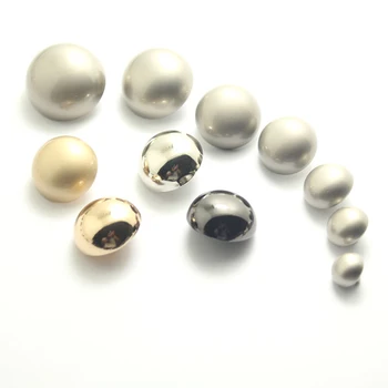 

10pcs/lot Shank Button for Sewing Accessories Diy Coat Clothing Decorative Metal Mushroom Bald Button for Craft Supplies