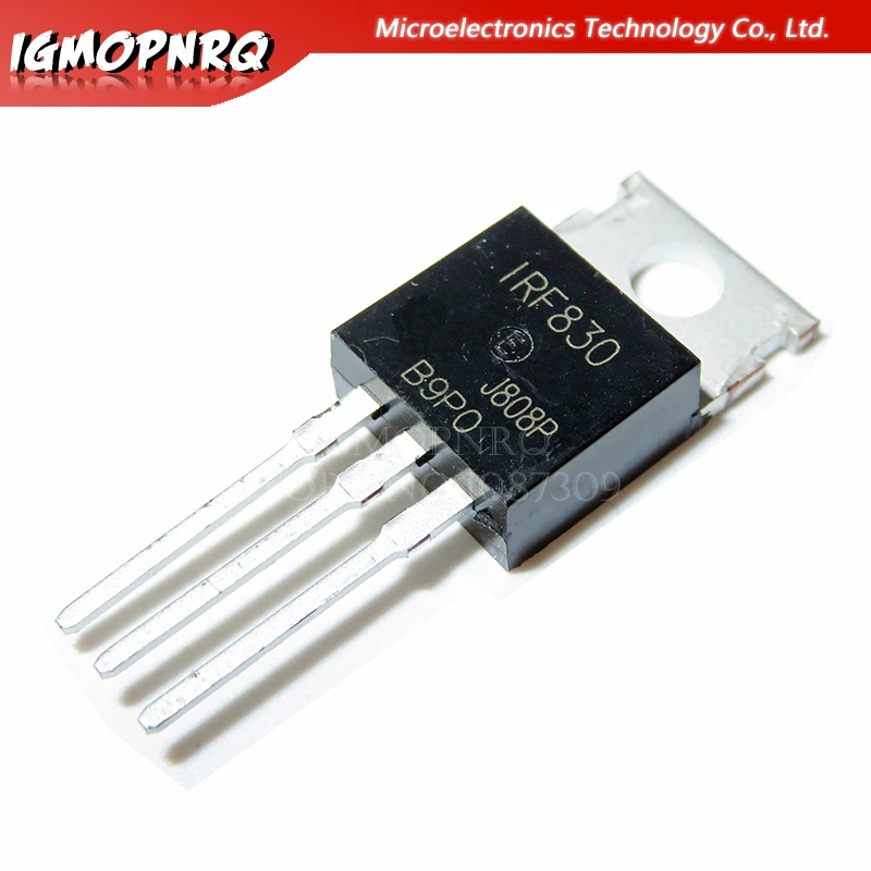 10 шт. IRF830 IRF830PBF MOSFET N-Chan 500V 4 5 Amp TO-220 новый оригинальный | Электронные компоненты и