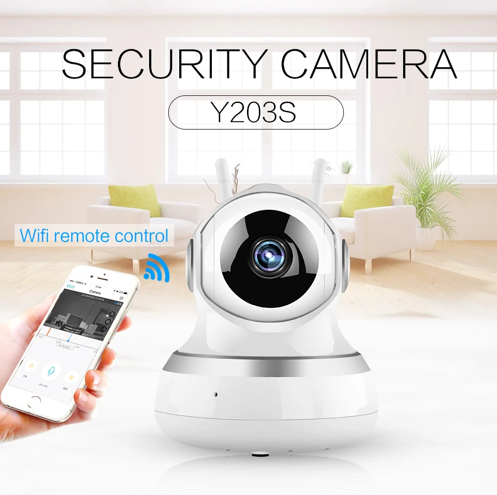 HD 1080P Беспроводной Детский монитор, умный WiFi Аудио CCTV камера, домашняя камера видеонаблюдения, двойная антенна, двусторонний домофон