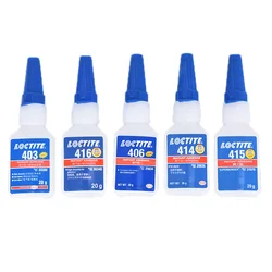 Colle adhésive Super forte 20ml, 403 /406/414/415/416, réparation, locatite adhésive instantanée, stylo auto adhésif, nouveau 