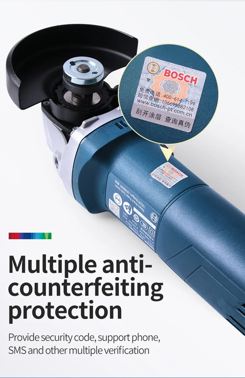 Bosch GWS Series Angle Grinder Metal Cutting Polishing Machine Upgrade New Metal Polishing Machine