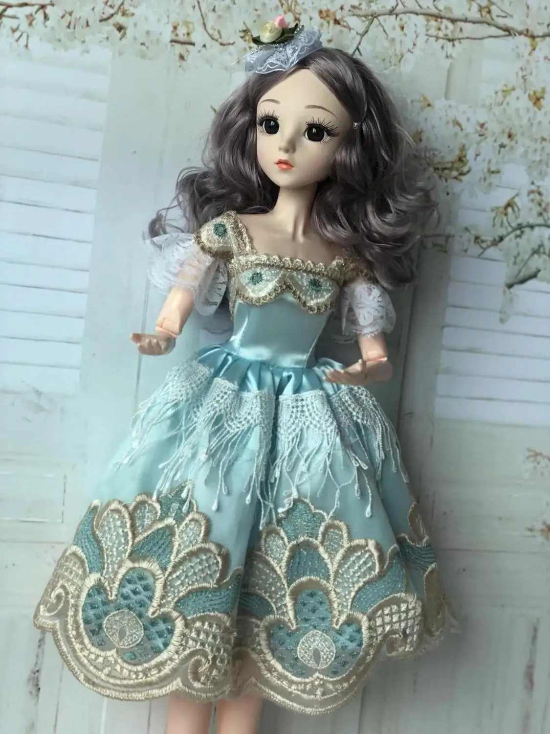 60 см Bjd кукла Модная девушка 20 подвижных суставов романтическая принцесса реалистичные детские куклы для девочек игрушки для детей подарки на день рождения - Цвет: 8