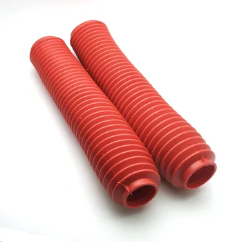 

Pack of 2pcs Motorcycle Fork Cover Gaiters Gators Boots Black Shock Boot for XR250 DR200 250 KDX200/250 F650