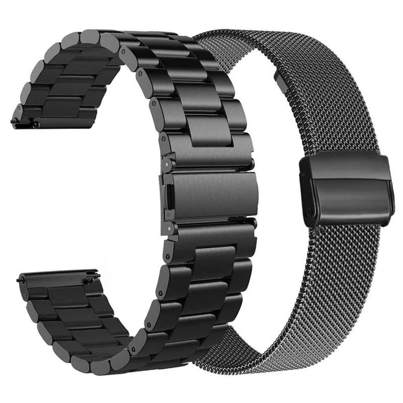 Metal Strap For Huawei Watch GT/GT2 46MM Honor Magic 2 Smart Band Bracelet Stainless Straps TicWatch Pro Wristband Correa | Электроника
