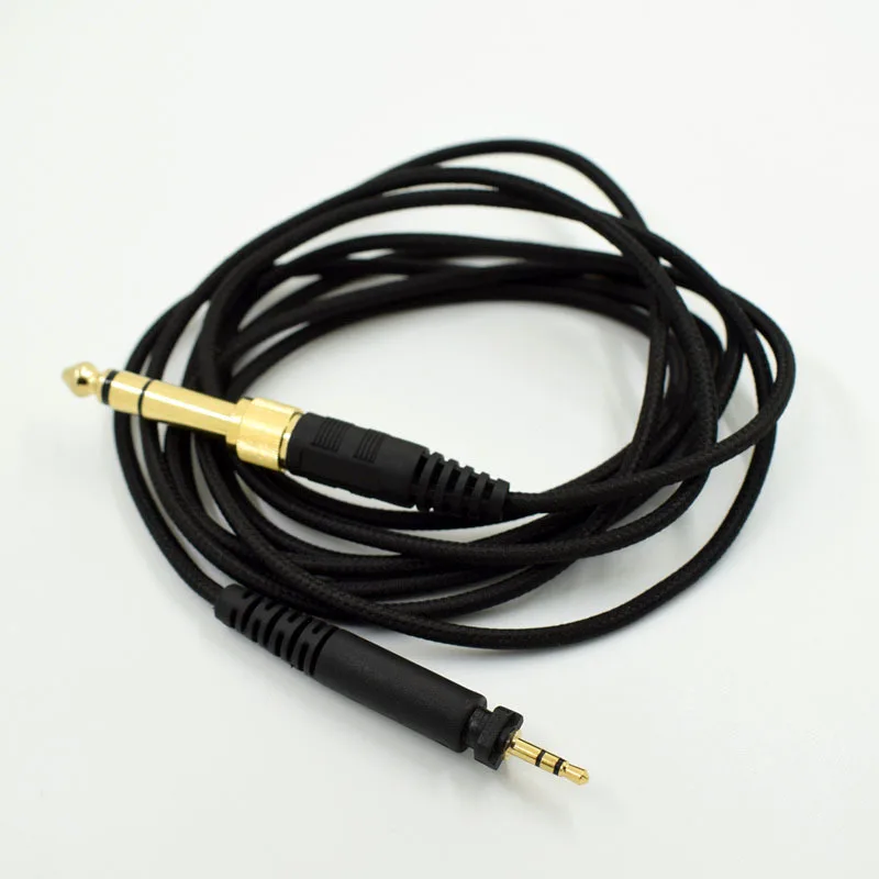 Replacement 2M Jack Plug 6 35MM Adapter o Cable for Shure SRH440 840 940 for SHP9000 SHP8900 Headphones