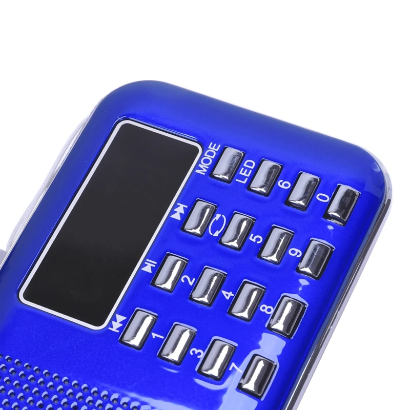 Мини Радио FM Портативный цифровой динамик USB Micro SD TF карта Mp3 музыка Lettore