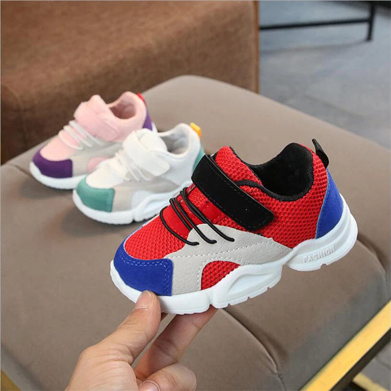 Детские спортивные туфли Alisenna осенне-зимние Дышащие сетчатые для мальчиков и