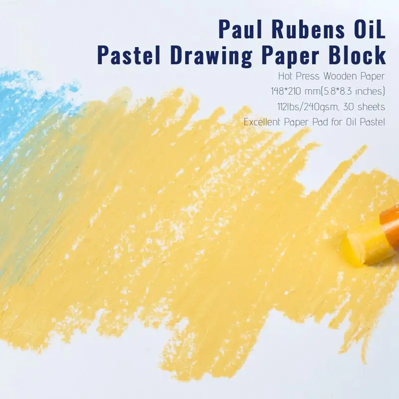 Paul Rubens Haiya Oil Pastels Soft and Vibrant Bullet Head Oil