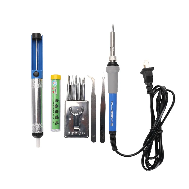 

Electric Soldering Iron Suit Maintenance Welding Assembly National Standard 220 V Thermostat Electric Iron 60W Thermostatic Sold