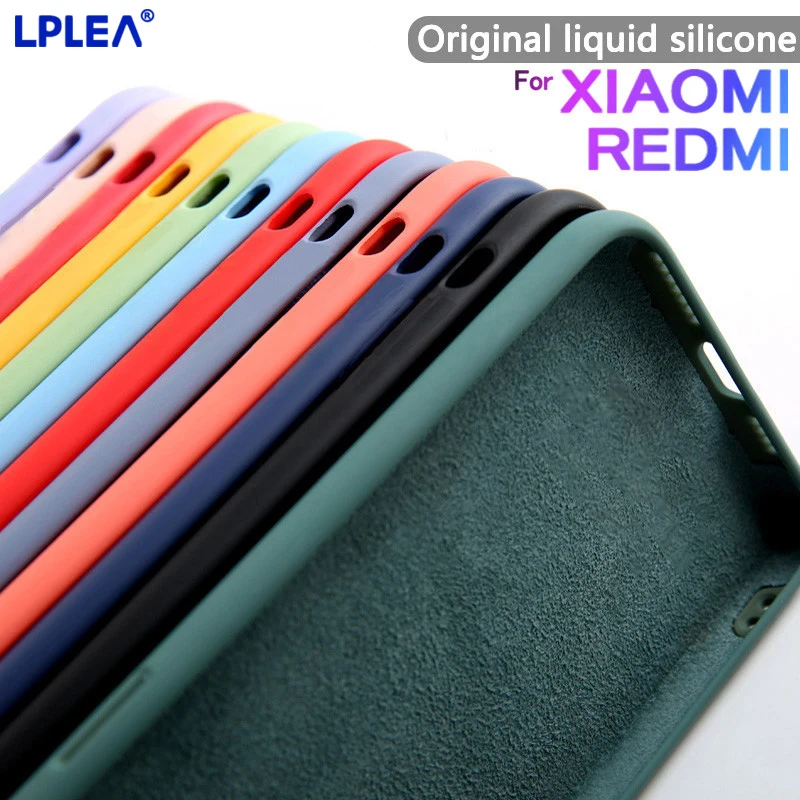 Жидкий силиконовый чехол для Xiaomi ксиоми Redmi Note 8 Pro редми нот про противоударный K20