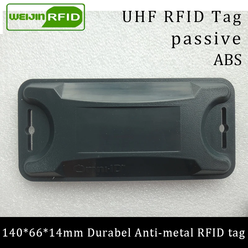 

UHF RFID anti-metal tag 915mhz 868m Alien Higgs3 140*66*14mm EPC Gen2 6C durable ABS long range smart card passive RFID tags