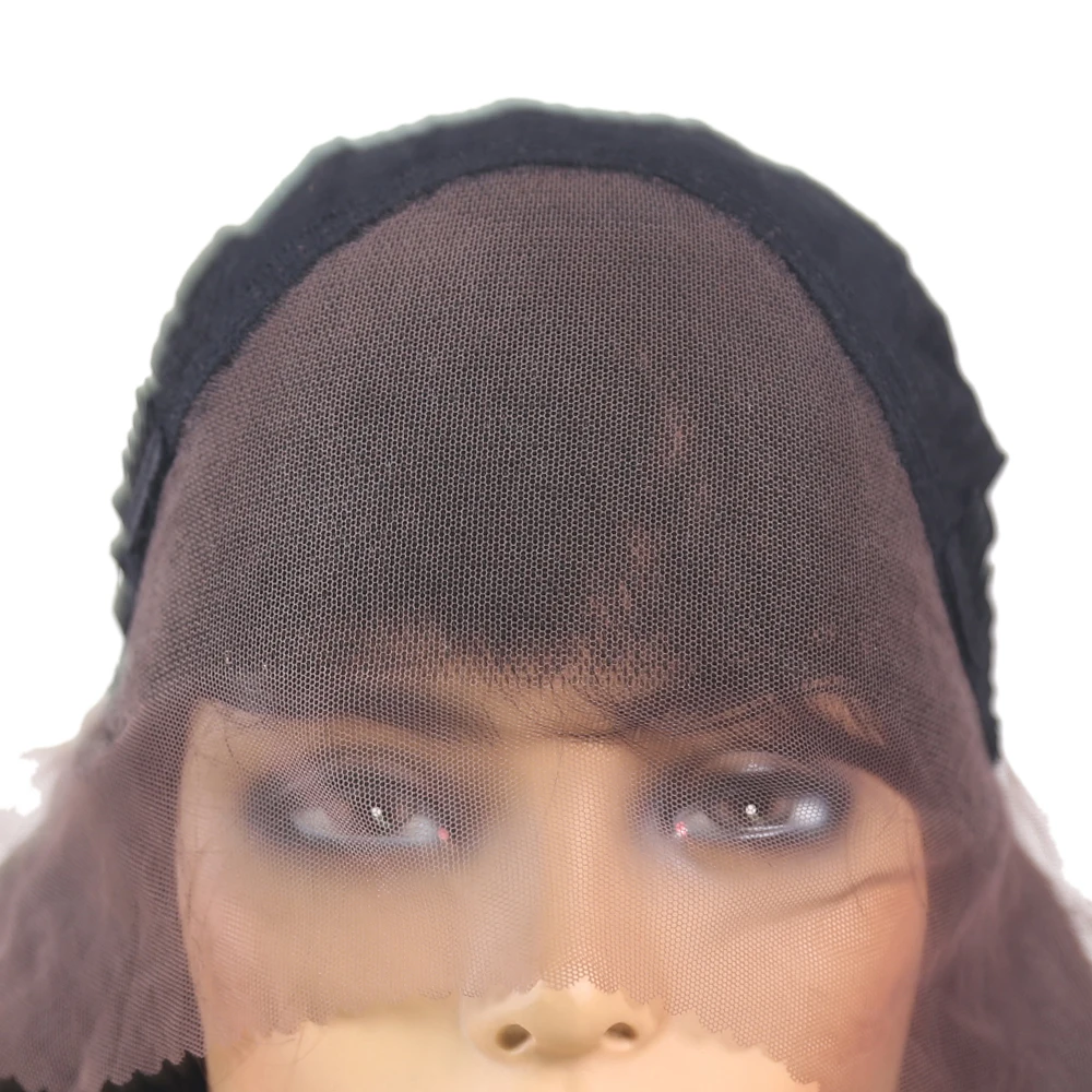 Бразильские 13x4 дюйма Синтетические волосы на кружеве человеческих волос парики для чернокожих Для женщин Euphoria натуральный Цвет Remy человеческих волос парик длинные волнистые синтетические волосы парик