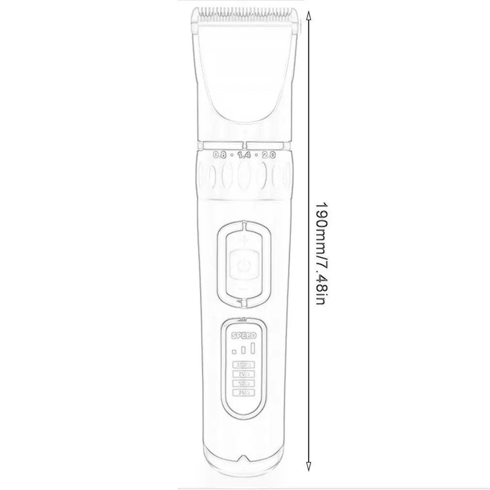 Машинка для стрижки животных Usb зарядка собака бритье электрическая машинка для стрижки волос кошки машинка для стрижки волос профессиональная Мода