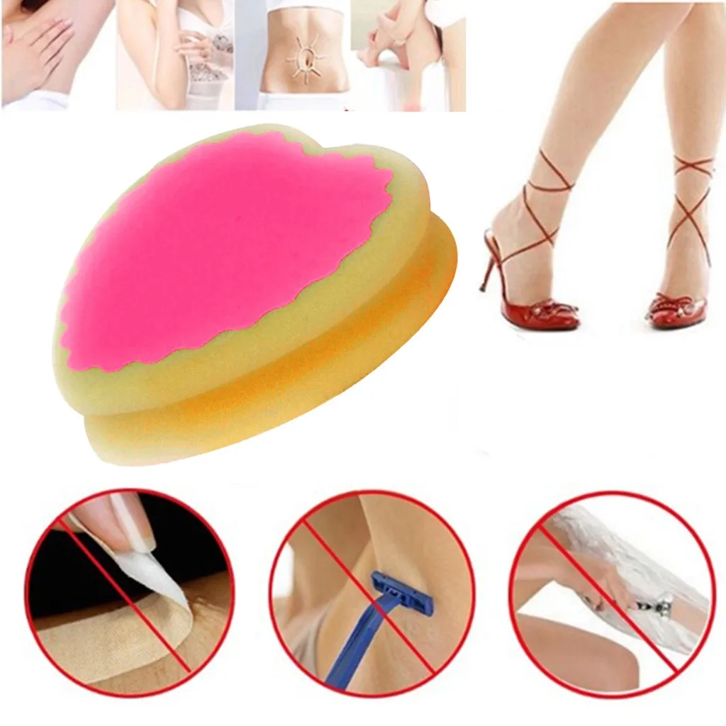 

1pcs Magic Painless Women Hair Removal Depilation Sponge Pad Remove Hair Remover Soft Depilation Tools Skin Care Sponges Beauty