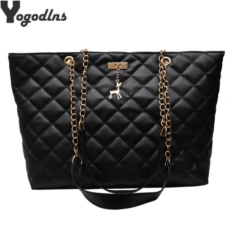 

Fashion Brand Women Handbag PU Leather Large Shoulder Bag Fawn Metal Decoration Bag Ladies Big Casual Tote Bags