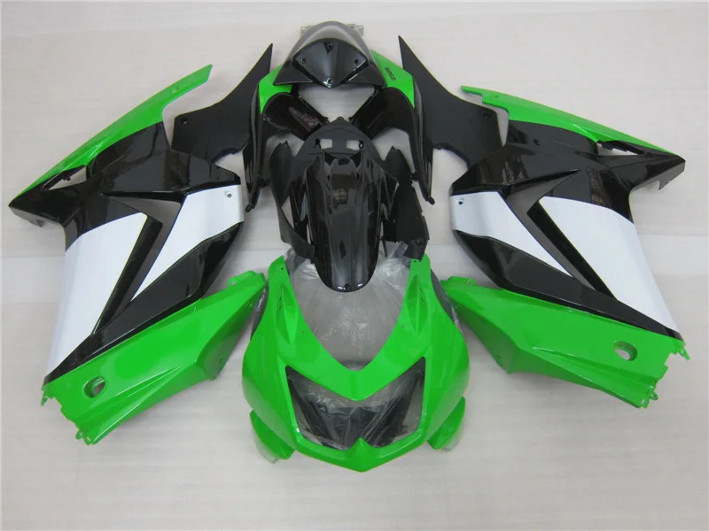 Зеленый наборы для Kawasaki Ninja 250r 2008 2009 2010 2011 2012 2013 fit обтекателя комплект zx250r 08 09, 10, 11, 12, 13, 14, корпус обтекатели