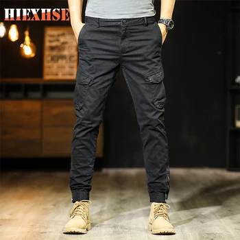 

Military Tactical Pants Men Multi-pocket Washed Overalls Men Loose Cotton Pants Male Cargo Pants For Men Trousers,size 29-36