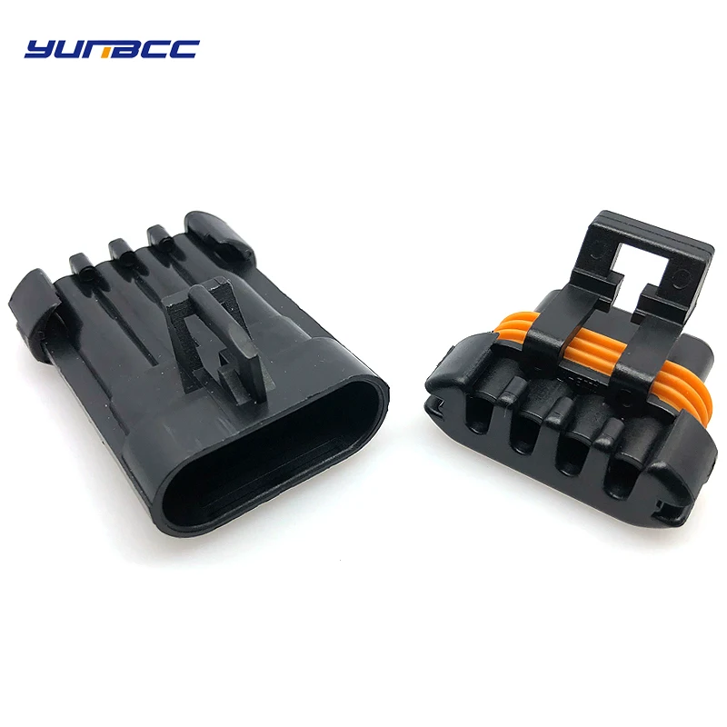 

2Sets 4Pins Oxygen Sensor Plug O2 Automotive Connector Socket 12162144 12162102 For Toyota BUICK DLX Haima Series