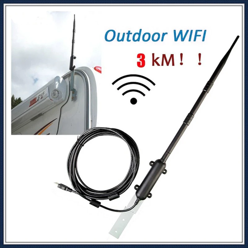 Usb Wifi адаптер 2,4G 150 Мбит Открытый водонепроницаемый WiFi USB адаптер Усилитель сигнала USB 2,0 Сетевая карта беспроводной адаптер Wifi