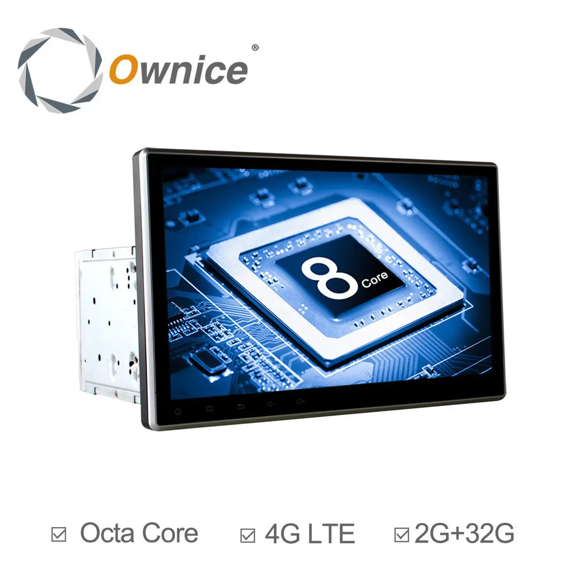 Автомагнитола Ownice K1 K2 2Din 10 1 дюйма HD android 6 0 Восьмиядерный процессор универсальная