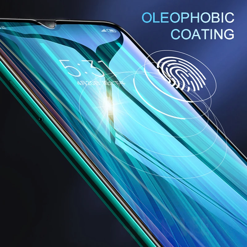 1-3 шт Note8t Защитное стекло для xiaomi redmi note 8t t8 защита экрана kisomi 8note бронированный лист защита закаленной пленки
