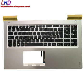 

Nod Nordic Backlit Keyboard with Shell C Cover Palmrest Upper Case for Lenovo Ideapad 700-15ISK Laptop 5CB0L03531 SN20K28348