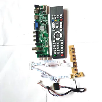 

Fit LTN156AT05-F01/F08/B01/B02/C02 1366*768 AV HDMI VGA USB DVB upgrade 3663 TV digital screen 40 pin LVDS LCD drive board Kit