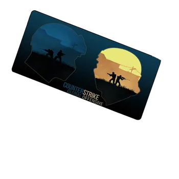 

Free Shipping 900*400 Large Locking Edge Rubber Gaming keyboard Mousepads for Cs Go Counter Strike Mice Table Cup Mat