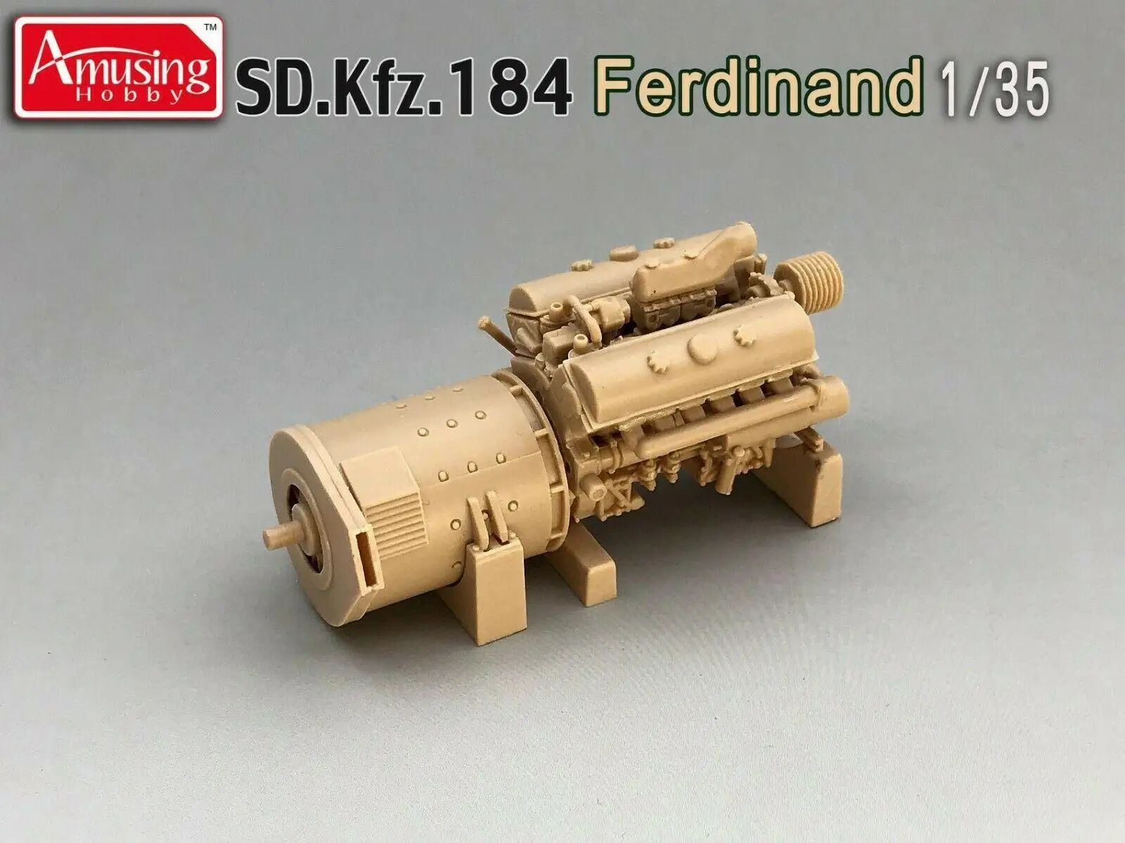 Забавное хобби 35A030 1/35 SD. KFZ.184 FERDINAND& 16T STRABOKRAN Полный Интерьер