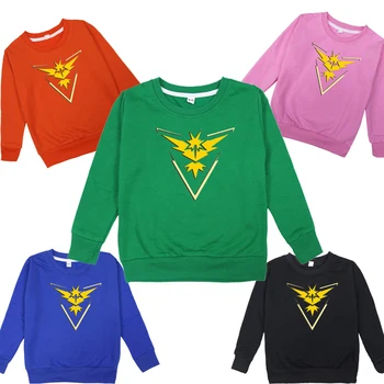 

Pokemon Zapdos Hooded Hoodie Casual Sportswear Sweatshirt Coats Tops Kawaii Street Pullover Christmas Gift