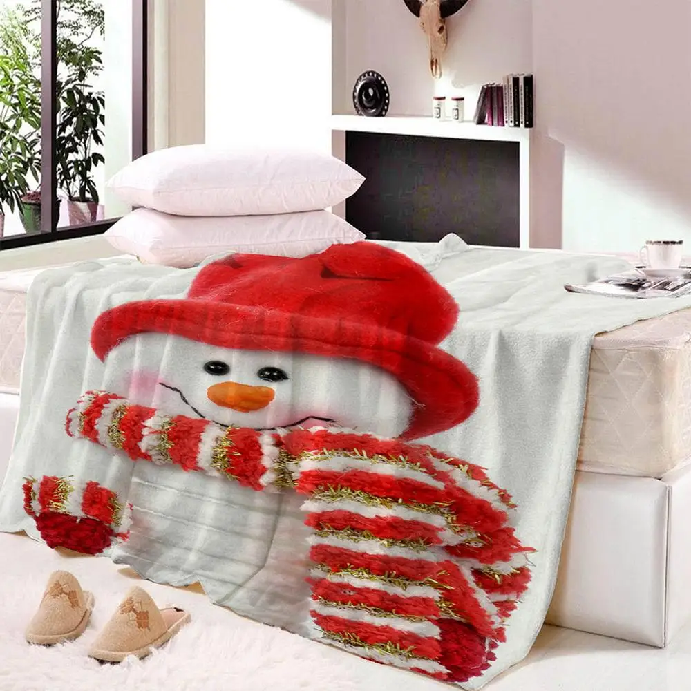 11 Merry Christmas ThinThrow одеяло с принтом оленя для детей, взрослых одеяло для кушеток одеяло простыни, покрывало, Прямая поставка - Цвет: 11