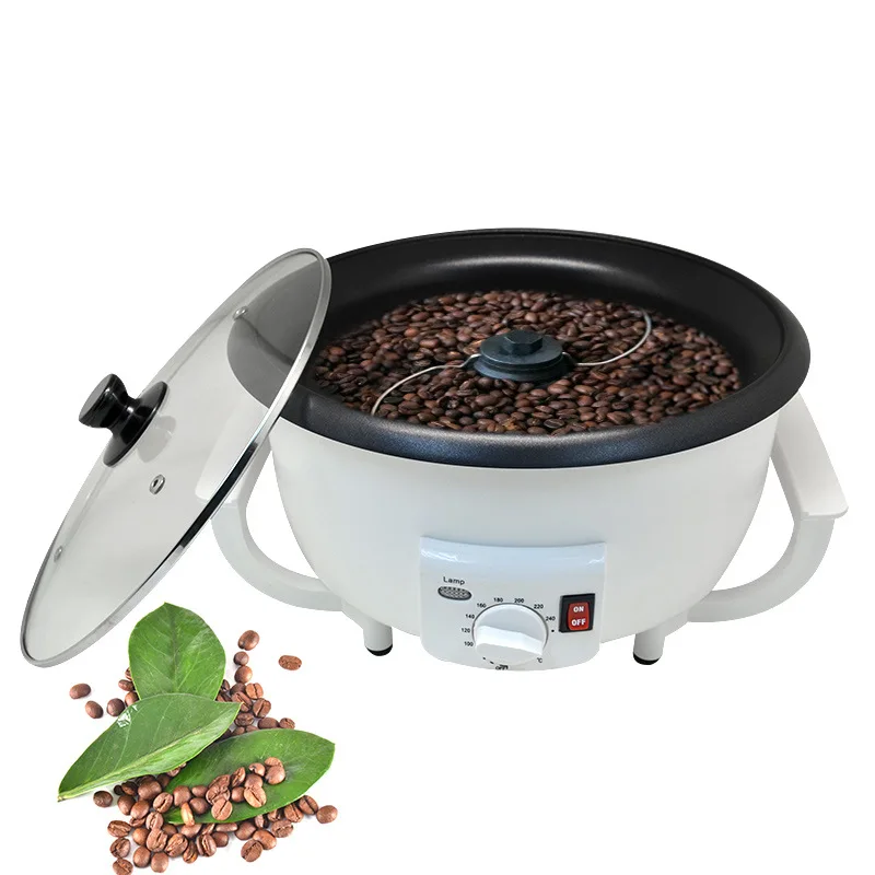 110V электрическая машина для обжарки кофе, домашнее кофейное зерно оборудование для жарки арахиса кешью орех каштан США вилка