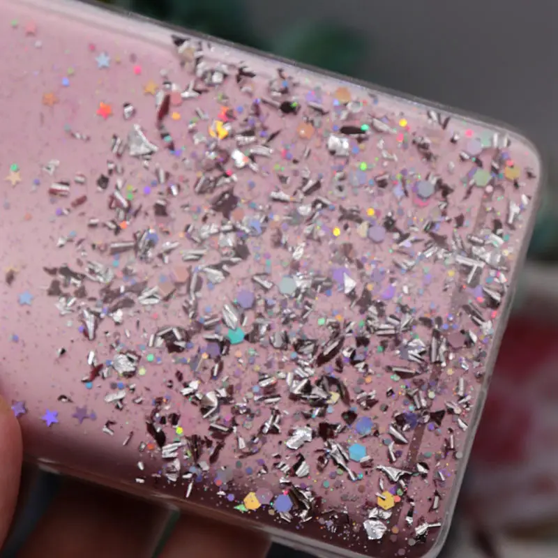 الفاخرة بلينغ بريق الهاتف حالة لسامسونج غالاكسي A0...