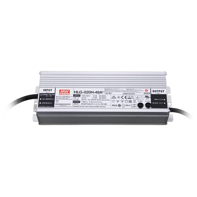 US $266.00 Mean Well HLG320H48B Led Driver 320W 48V Pwm Led Driver 320W 478V Driver