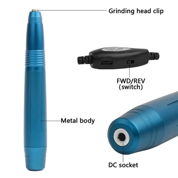 

Electric Nail Drill Machine Manicure Set Pedicure Nail Drill File Gel Remover Polishing Tools Portable Drill Equipment