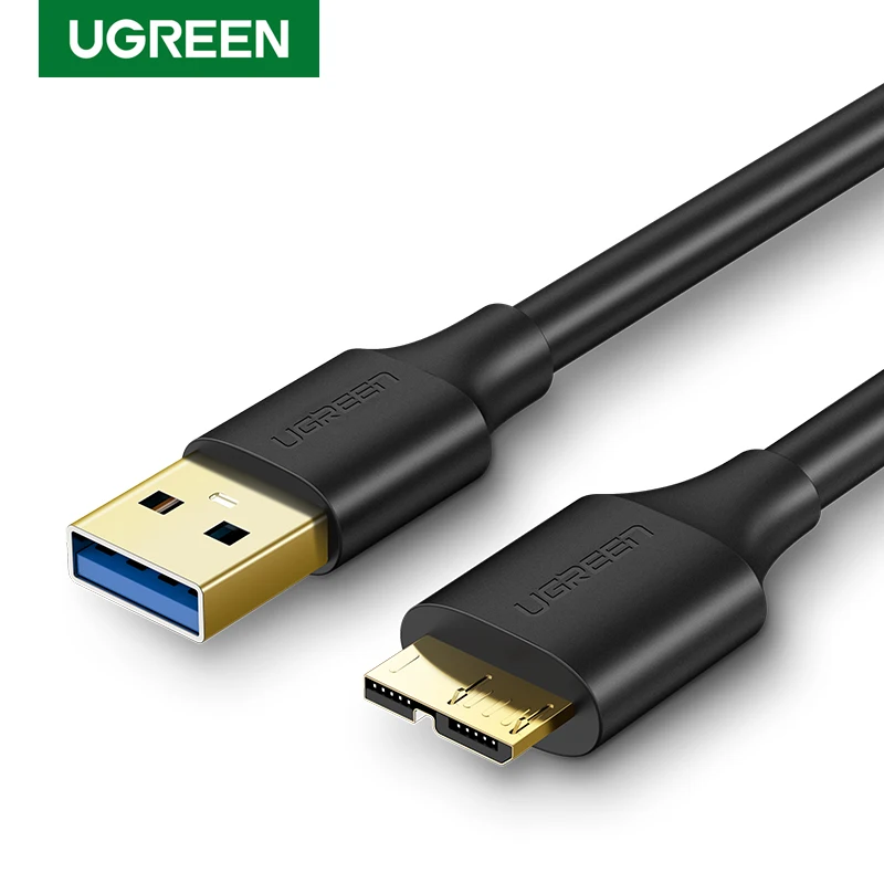 Super Speed USB 3.0 To Micro B Cable Adapter Line Converter For Samsung S5 HDD