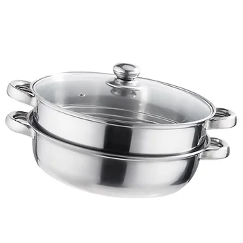 

1Pc Boiling Kier Cooking Boiler Stainless Steel Steamer for Room Home Kitchen