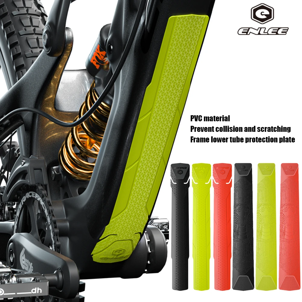 Set De 13 Autocollants VTT DualColorStampe – Look Sportif Et Protection Pour Ton Cadre, Noir Mat Intemporel