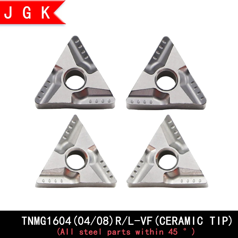

TNMG160404 TNMG160408 triangular grooving Ceramic insert rough machining TNMG1604 for milling Stainless steel,aluminum