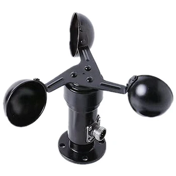 

Pulse Signal Wind Sensor Digital Anemometer Pulse Signal Output Aluminum Alloy Wind Speed Sensor Anemometer Anemometer